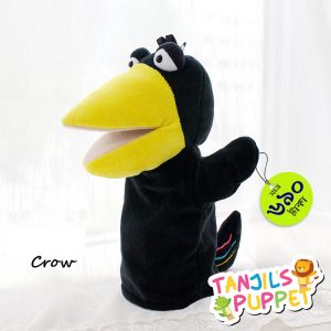 Hand Puppet-Crow