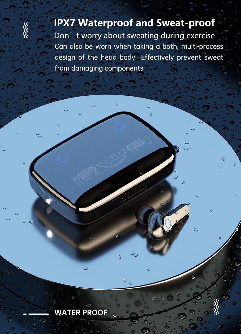 M19 Earbuds Heavy Duty TWS Earphone - Image 4