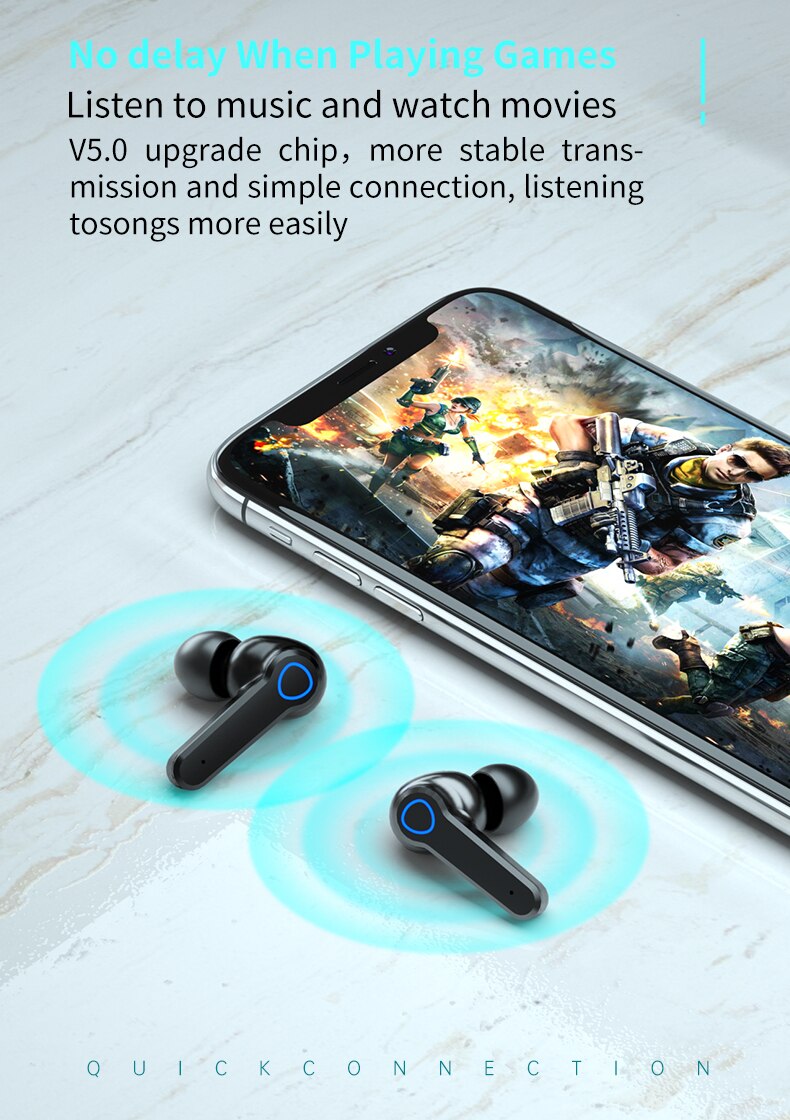 M19 Earbuds Heavy Duty TWS Earphone - Image 6